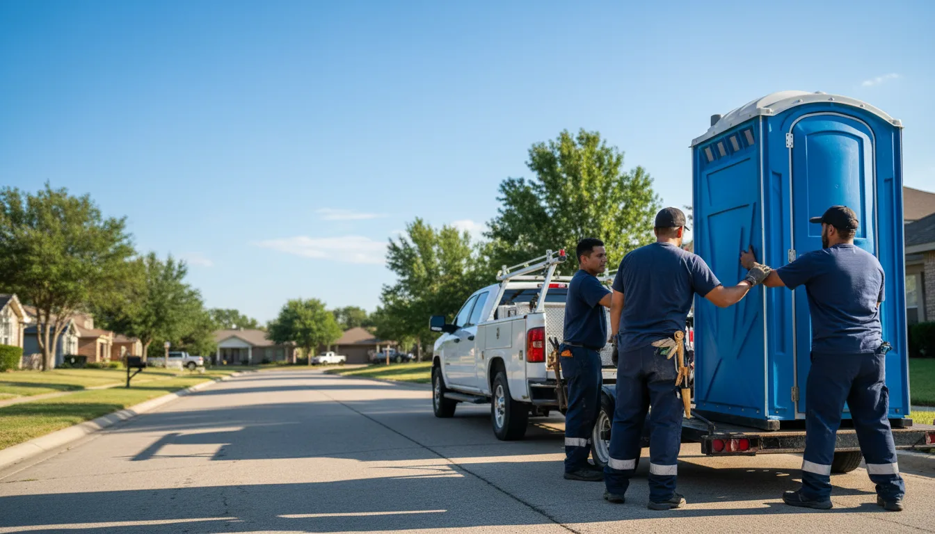 Portable Toilet Rental in Anniston, AL near me